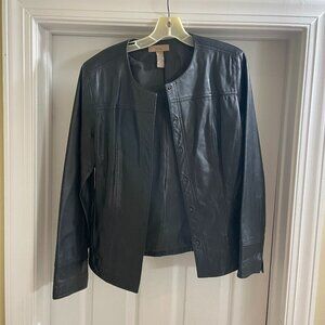 Women's Modern Style Leather Jacket